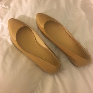 Cole Haan patent flats